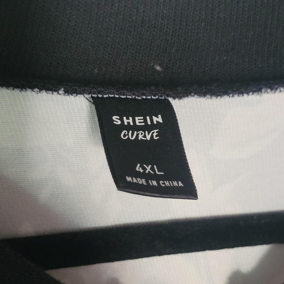 SHEIN Floral Plus Size Bomber Jacket Size 4XL - Picture 3 of 4